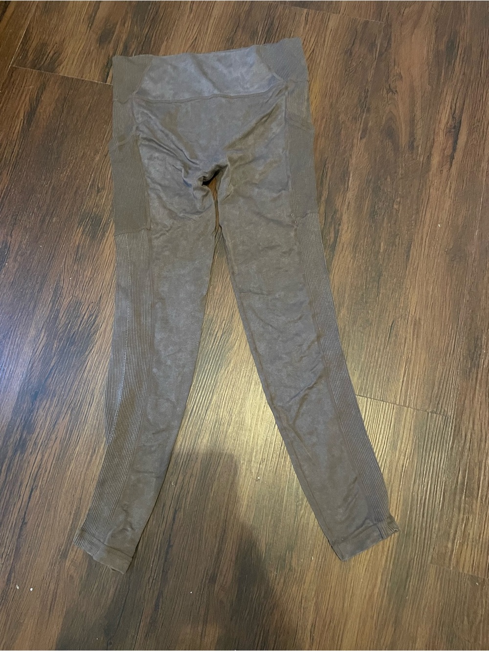 Seamless High-Waist Leggings in Brown